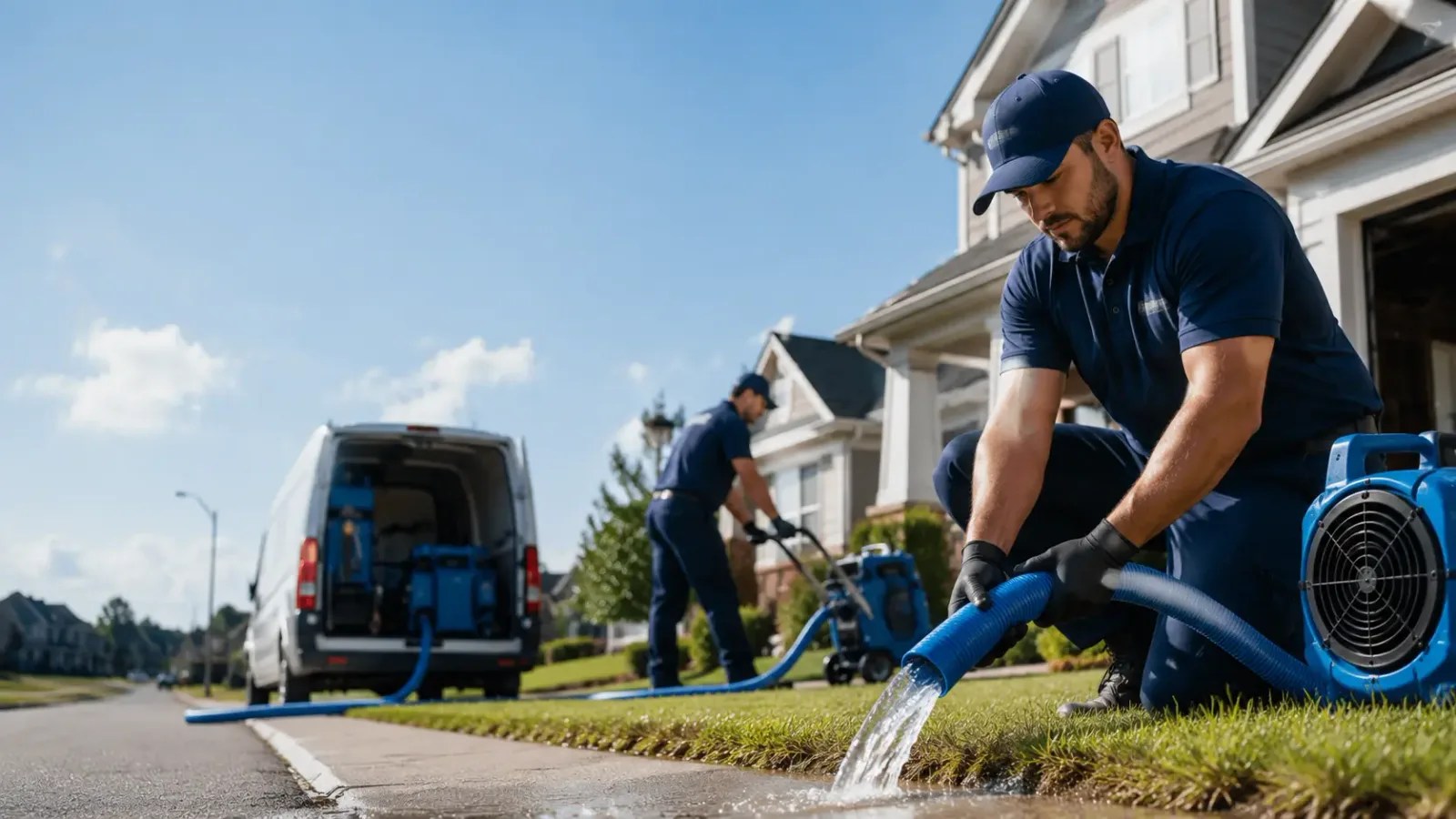 Flood Damage Restoration in Gnadenhutten, OH